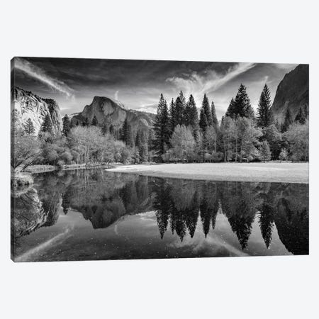 Half Dome Reflections, Yosemite Canvas Print #ABU167} by Adam Burton Canvas Print