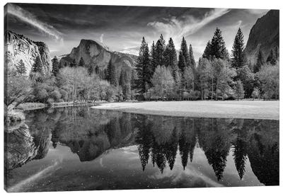Half Dome Reflections, Yosemite Canvas Art Print - Adam Burton