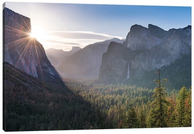 Good Morning Yosemite Canvas Art Print - Yosemite National Park Art