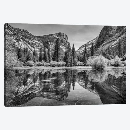 Mirror Lake, Yosemite Canvas Print #ABU176} by Adam Burton Canvas Art