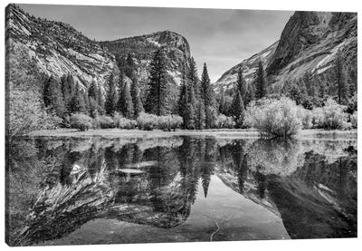 Mirror Lake, Yosemite Canvas Art Print - Adam Burton