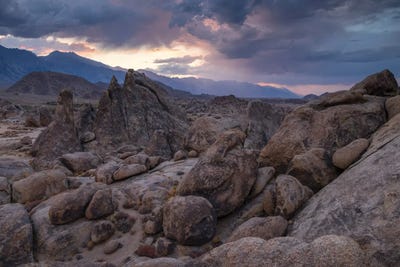 Canvas Print: Alabama Hills Sunset by Adam Burton - thumbnail