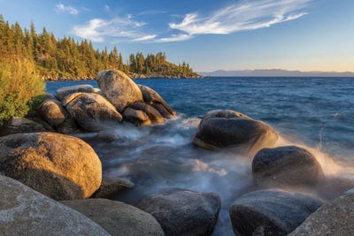 Canvas Print: Pure Shores by Adam Burton - thumbnail