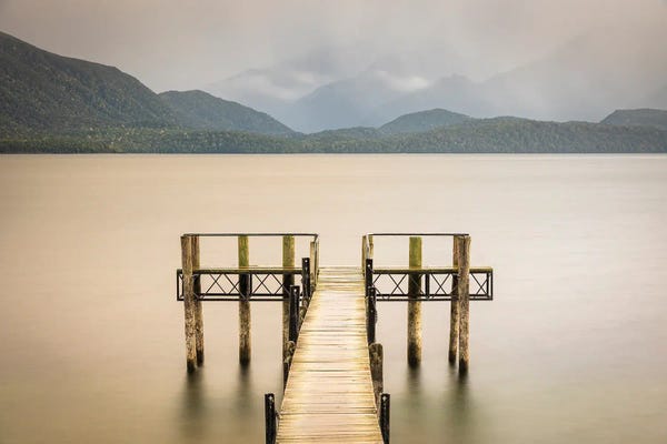 New Zealand: Fiordland Jetty by Adam Burton