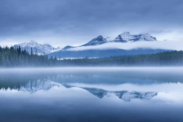 Banff National Park: Herbert Lake II by Adam Burton