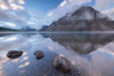 Canvas Print: Bow Lake by Adam Burton - thumbnail