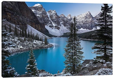 Jewel of the Rockies Canvas Art Print - Rocky Mountain Art Collection - Canvas Prints & Wall Art