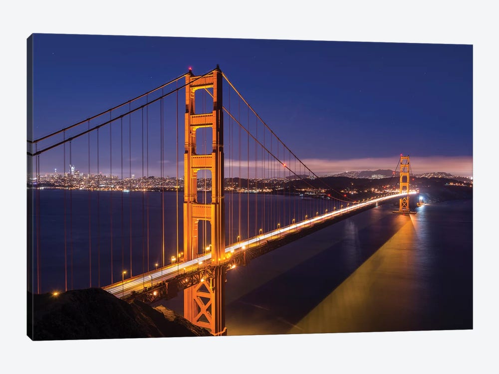 Golden Gate Bridge by Adam Burton 1-piece Art Print