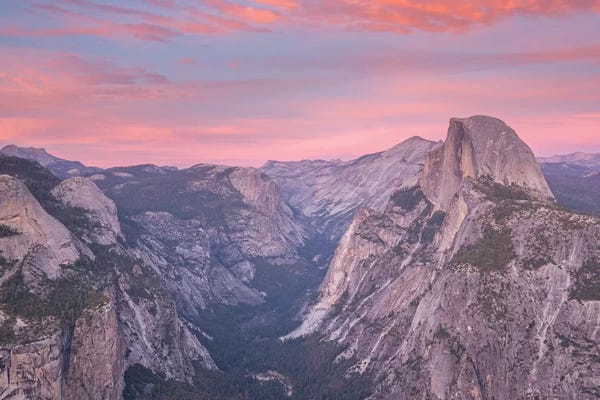 National Parks: Half Dome From Glacier Point by Adam Burton