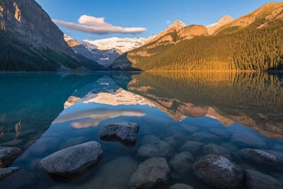 Lake Louise Reflections by Adam Burton multi panel art