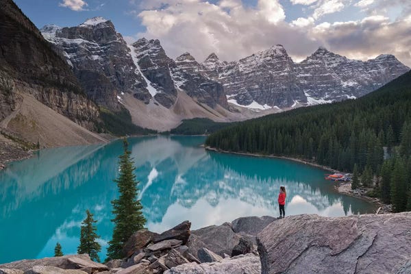 Alberta: Moraine Lake Solitude by Adam Burton
