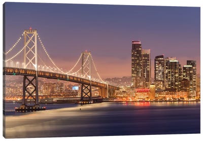 Oakland Bay Bridge Canvas Art Print - San Francisco Skylines