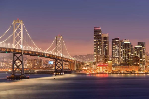 Bridges: Oakland Bay Bridge by Adam Burton