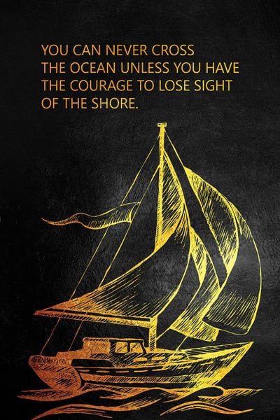 Cross The Ocean by Adrian Baldovino canvas print