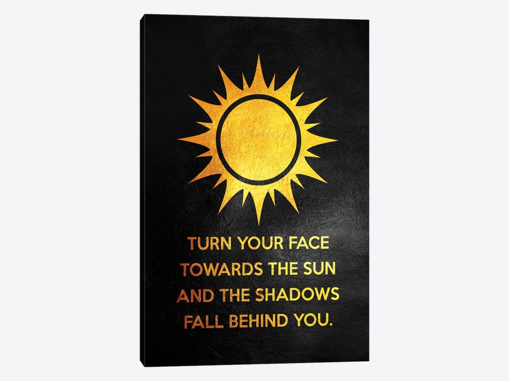 Turn Your Face Towards The Sun by Adrian Baldovino 1-piece Canvas Wall Art