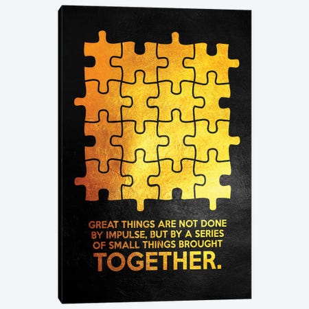 Together Canvas Print #ABV1011} by Adrian Baldovino Canvas Art