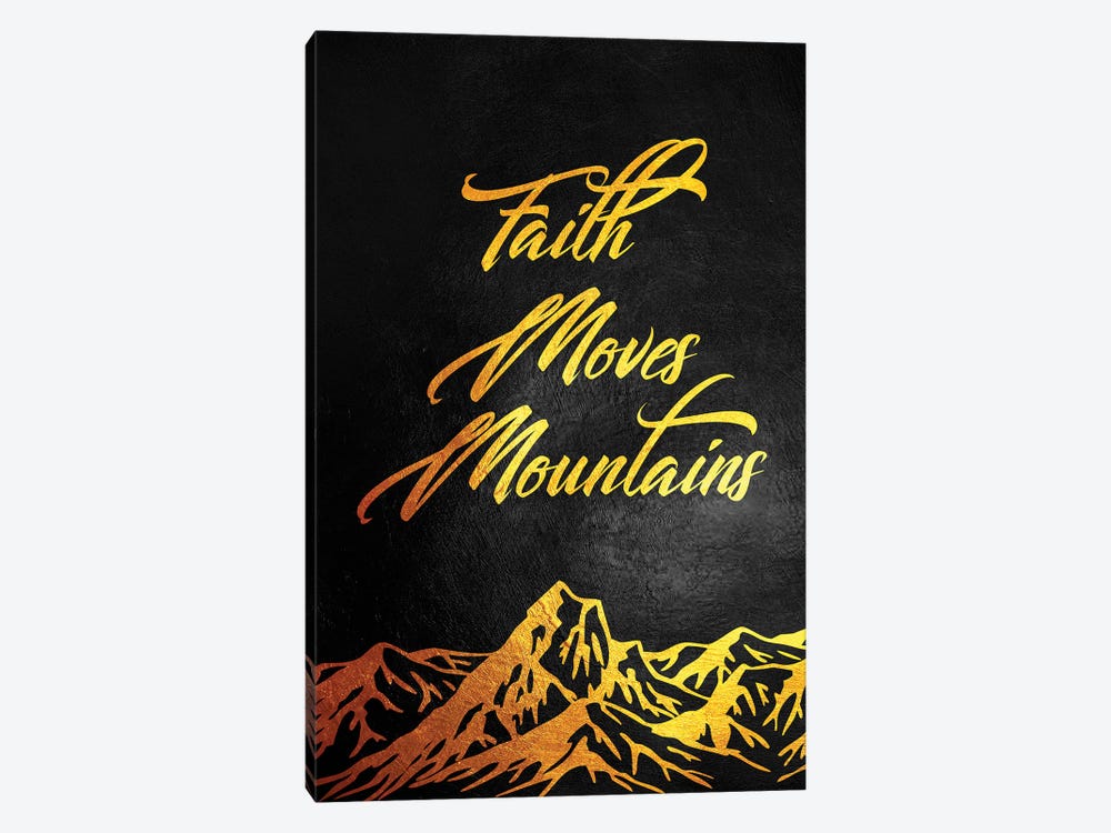 Faith Move Mountains II by Adrian Baldovino 1-piece Canvas Wall Art