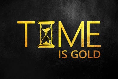 Time Is Gold by Adrian Baldovino canvas print