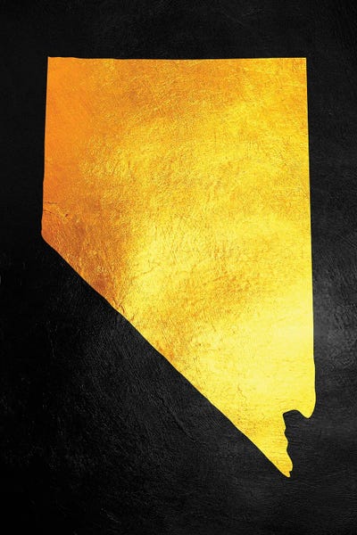 Nevada: Nevada Gold Map by Adrian Baldovino