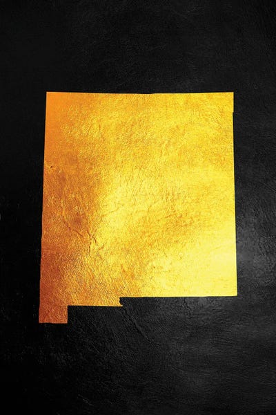 New Mexico: New Mexico Gold Map by Adrian Baldovino