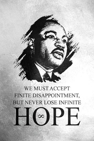 Martin Luther King Jr.: Martin Luther King Jr - Infinite Hope by Adrian Baldovino
