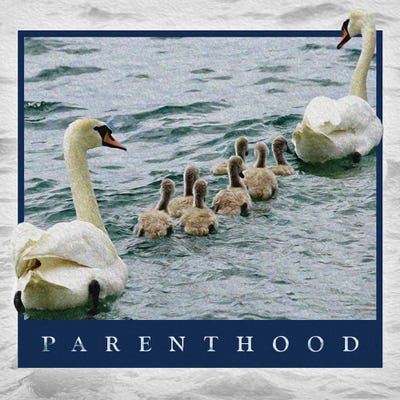 Parenthood by Adrian Baldovino metal wall art