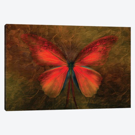 The Butterfly Effect Canvas Print #ABV1137} by Adrian Baldovino Canvas Wall Art