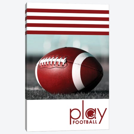 Play Football Canvas Print #ABV1165} by Adrian Baldovino Canvas Art Print