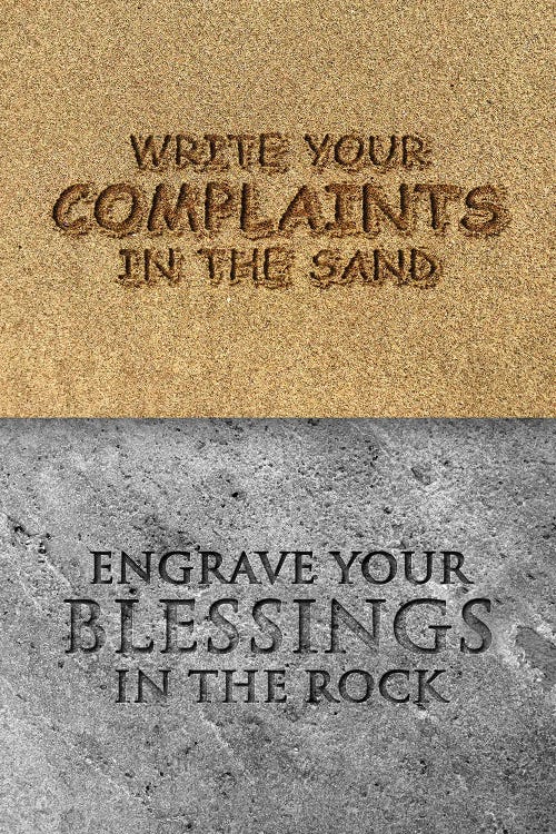 Engrave Your Blessings