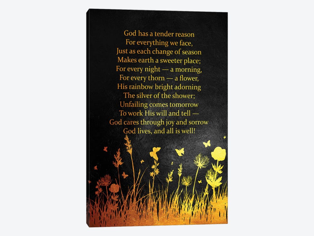 A Tender Reason All Is Well by Adrian Baldovino 1-piece Canvas Art