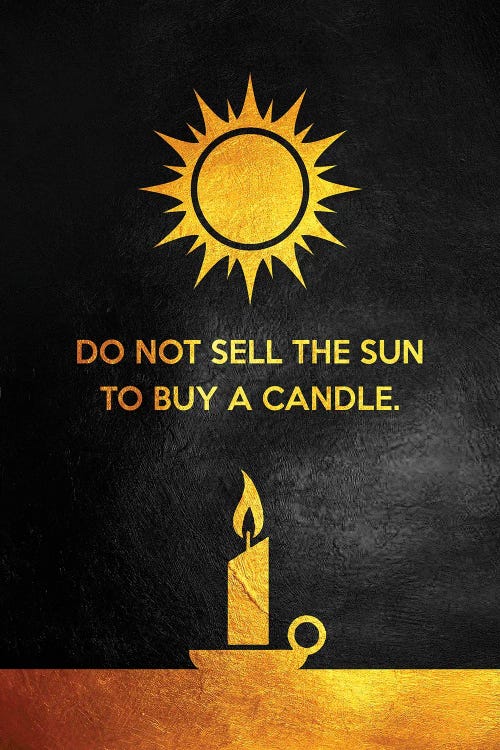 Do Not Sell The Sun