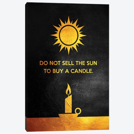 Do Not Sell The Sun Canvas Print #ABV1275} by Adrian Baldovino Canvas Print