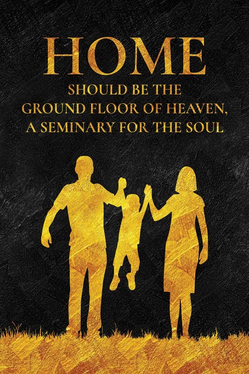 Family Home Heaven by Adrian Baldovino wall art