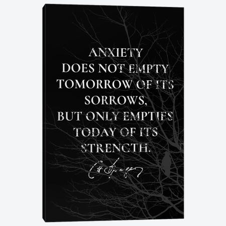 Anxiety Sorrows Strength Canvas Print #ABV1294} by Adrian Baldovino Canvas Print
