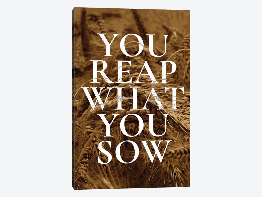 Sowing And Reaping by Adrian Baldovino 1-piece Art Print