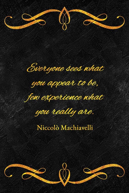 Who You Are - Niccolò Machiavelli by Adrian Baldovino wall art