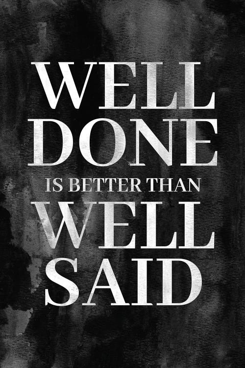 Well Done by Adrian Baldovino wall art