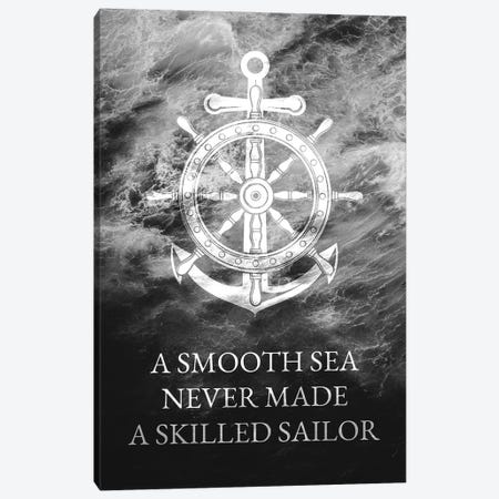 Smooth Sea Skilled Sailor Canvas Print #ABV1326} by Adrian Baldovino Canvas Print