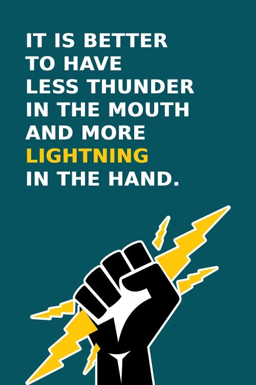 Lightning Hand by Adrian Baldovino wall art