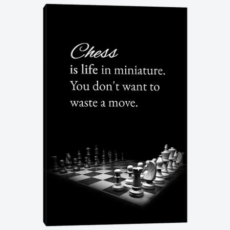 Chess And Life Canvas Print #ABV1333} by Adrian Baldovino Canvas Art Print