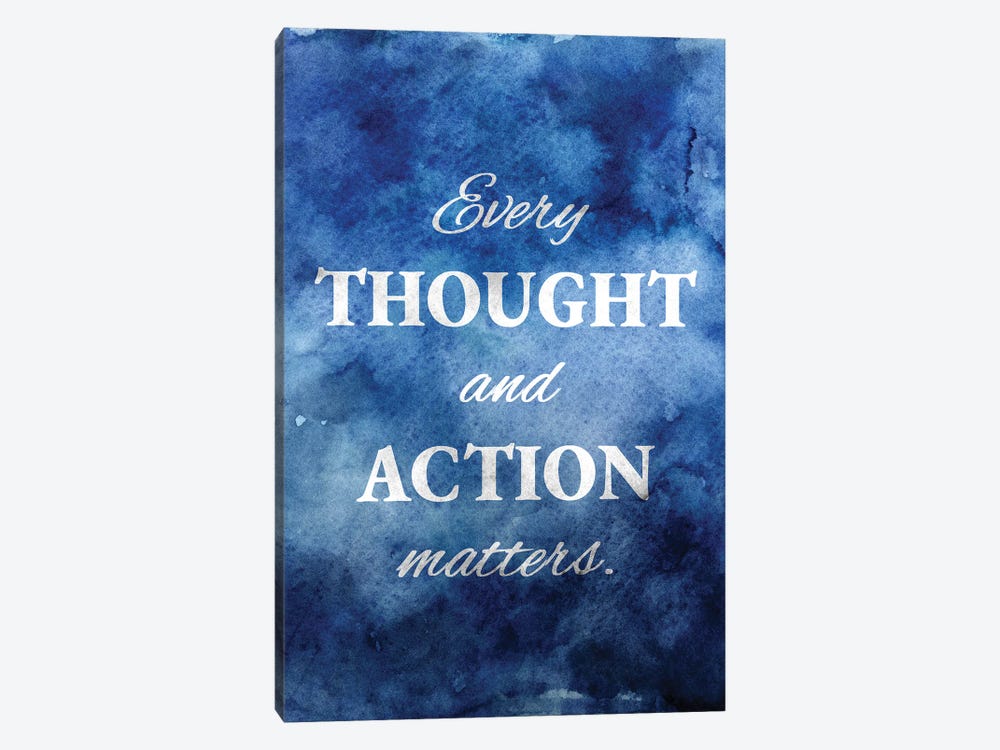 Thought And Action by Adrian Baldovino 1-piece Canvas Artwork