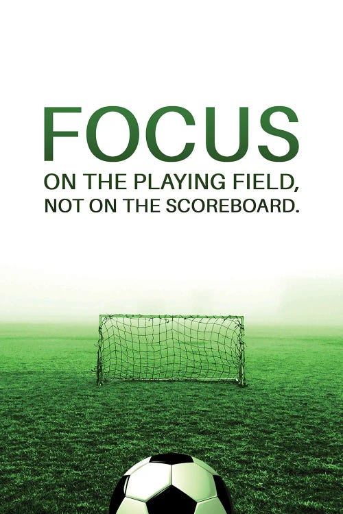 Focus On The Playing Field