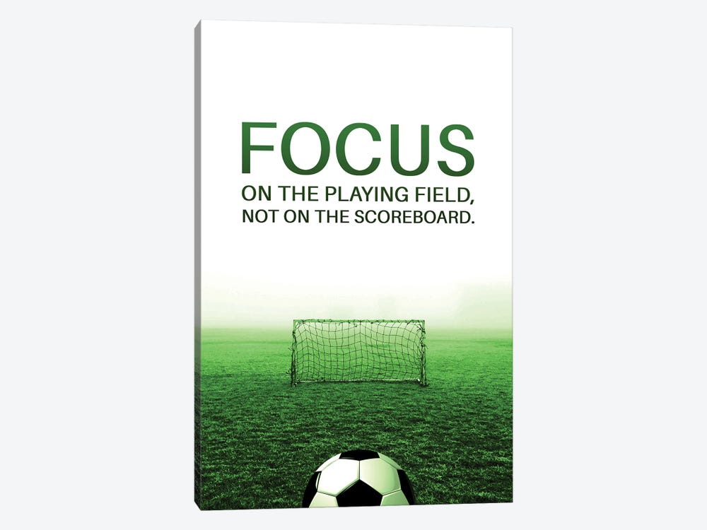 Focus On The Playing Field by Adrian Baldovino 1-piece Art Print
