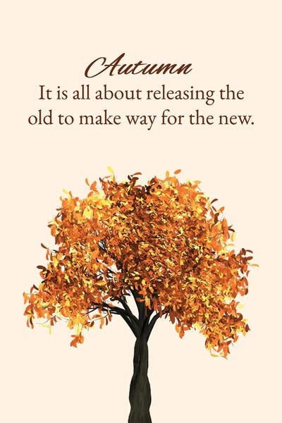 Autumn Tree by Adrian Baldovino multi panel art