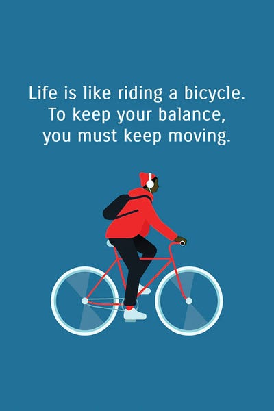 Adrian Baldovino: Keep Moving - Einstein Bicycle by Adrian Baldovino