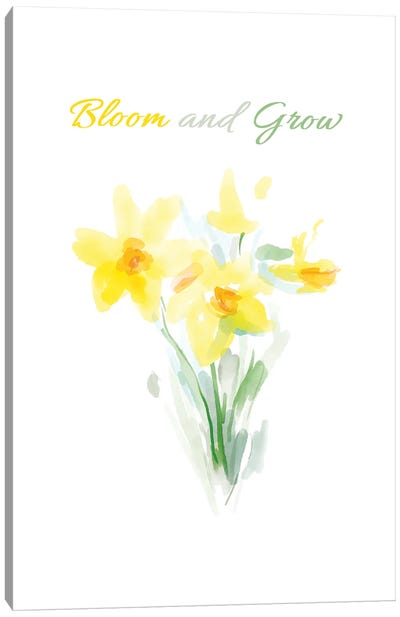 Blooming And Growing Canvas Art Print - Adrian Baldovino