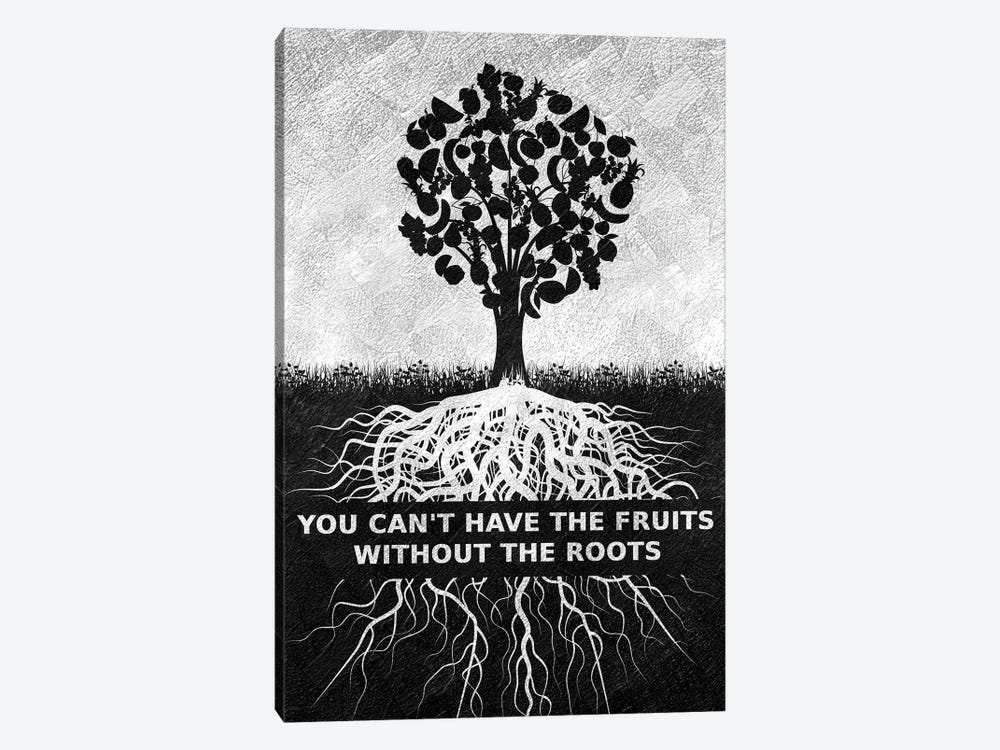 Fruits And Roots by Adrian Baldovino 1-piece Canvas Art Print