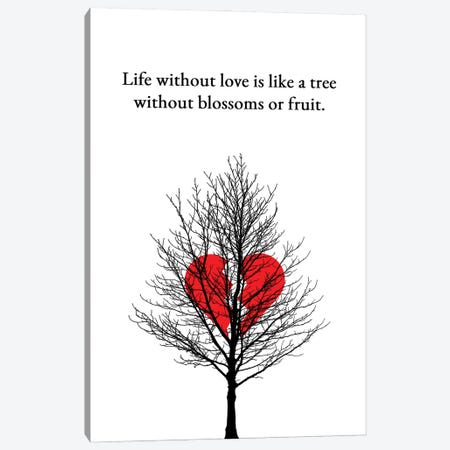 Life Without Love Canvas Print #ABV1364} by Adrian Baldovino Canvas Print