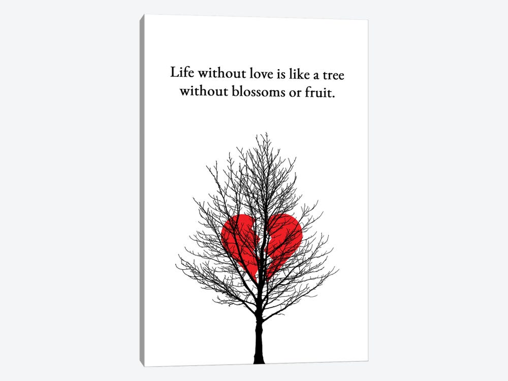 Life Without Love by Adrian Baldovino 1-piece Canvas Art Print