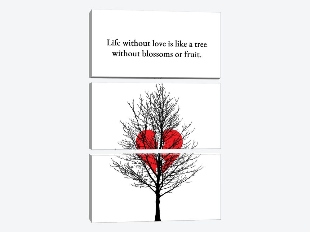 Life Without Love by Adrian Baldovino 3-piece Art Print